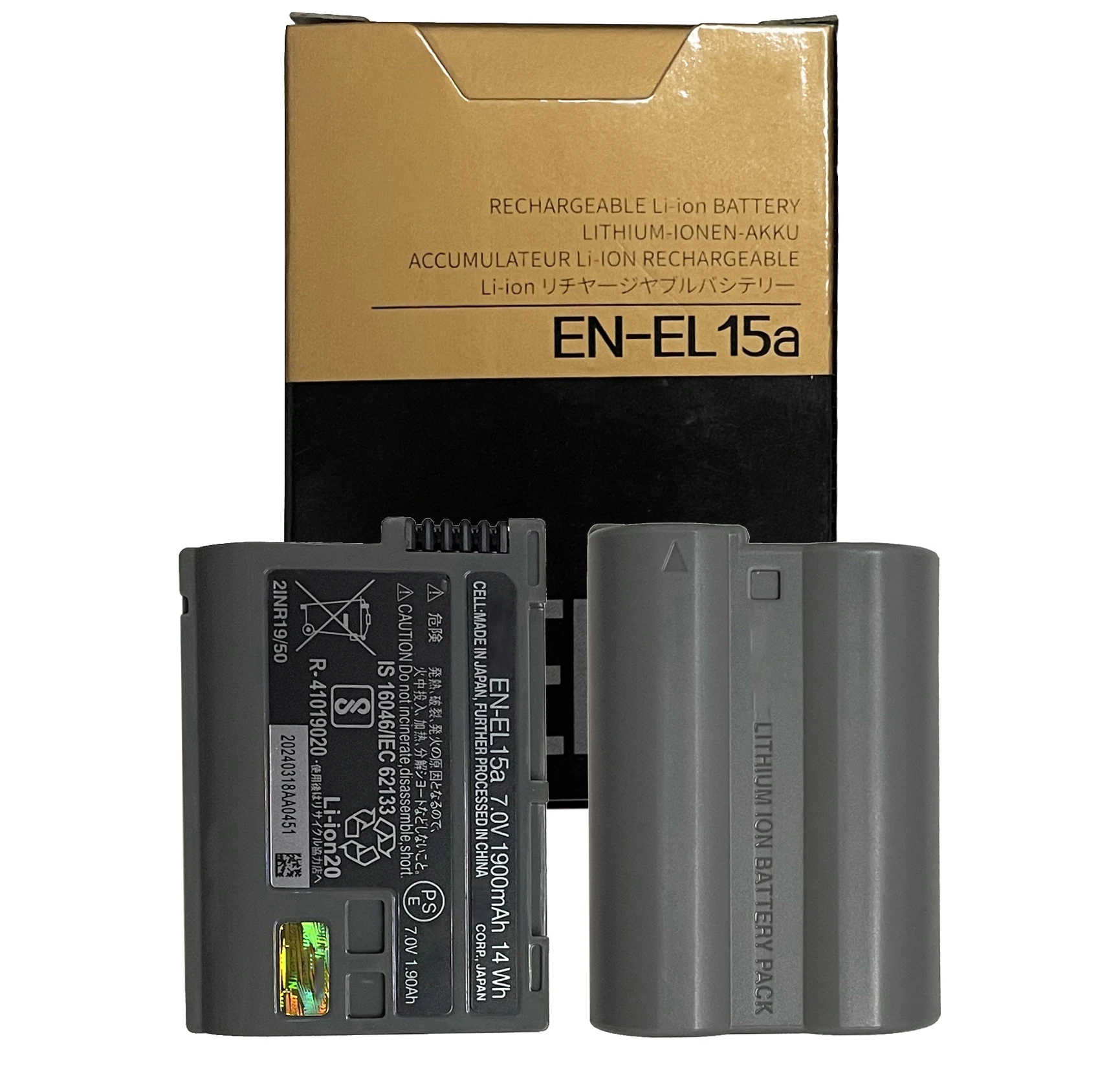 EN-EL15a Battery EN EL15a For Nikon DSLR D7000 D7100 D7200 D850 D750 D780 D7500 D810 D500 D800 D610 D600 L5 Z6 Z7 MH-25 MH-25a