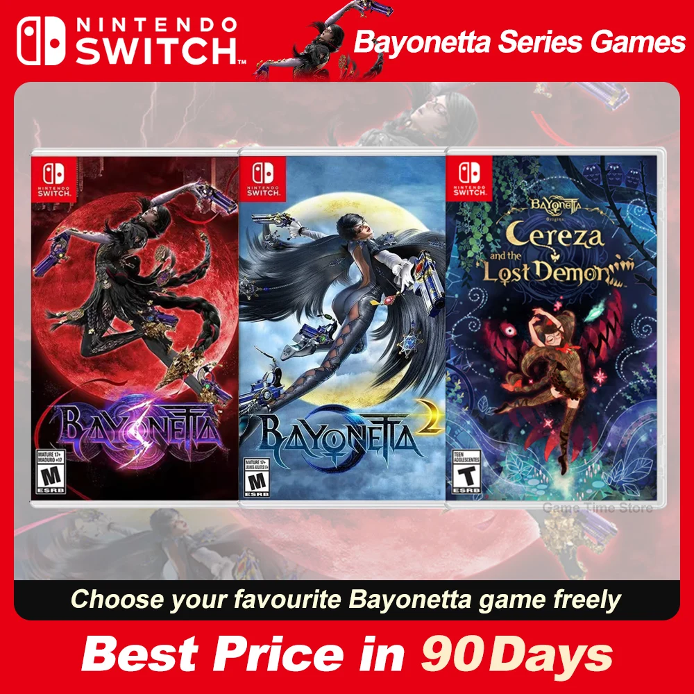 Bayonetta 3 2 Origins Game Collections Nintendo Switch Games Physical Game Card Deals for Switch OLED Action Genre 100% Original