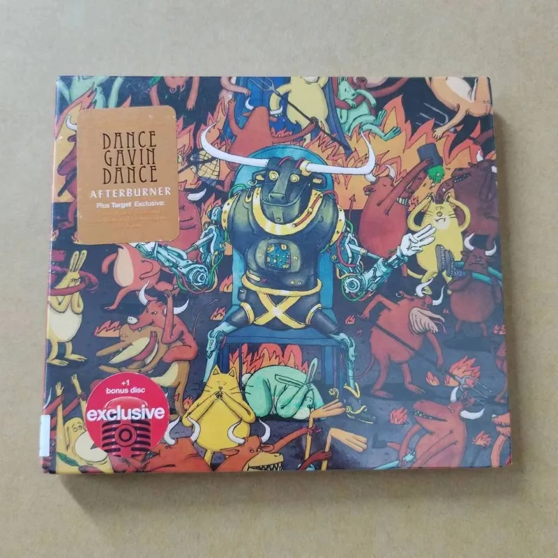 Dance Gavin Dance Afterburner, Álbum en CD, Post-Hardcore, Math Rock, Target Exclusive, Disco Bono, Música Alternativa Metal, Regalo, Nuevo