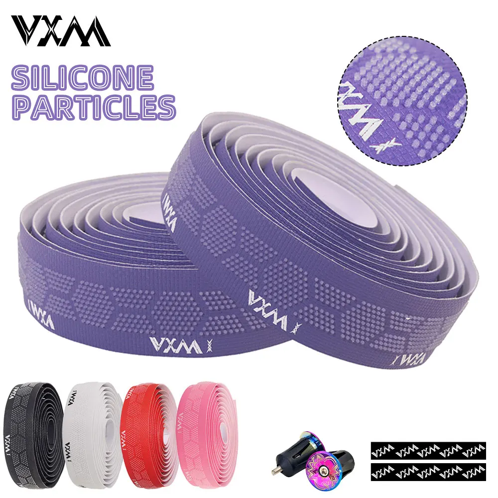 

Silicone Particles Handlebar Tape Road Bike Bar Tapes EVA/PU Soft Anti-Vibration Wrap Durable Bartape Anti-slip