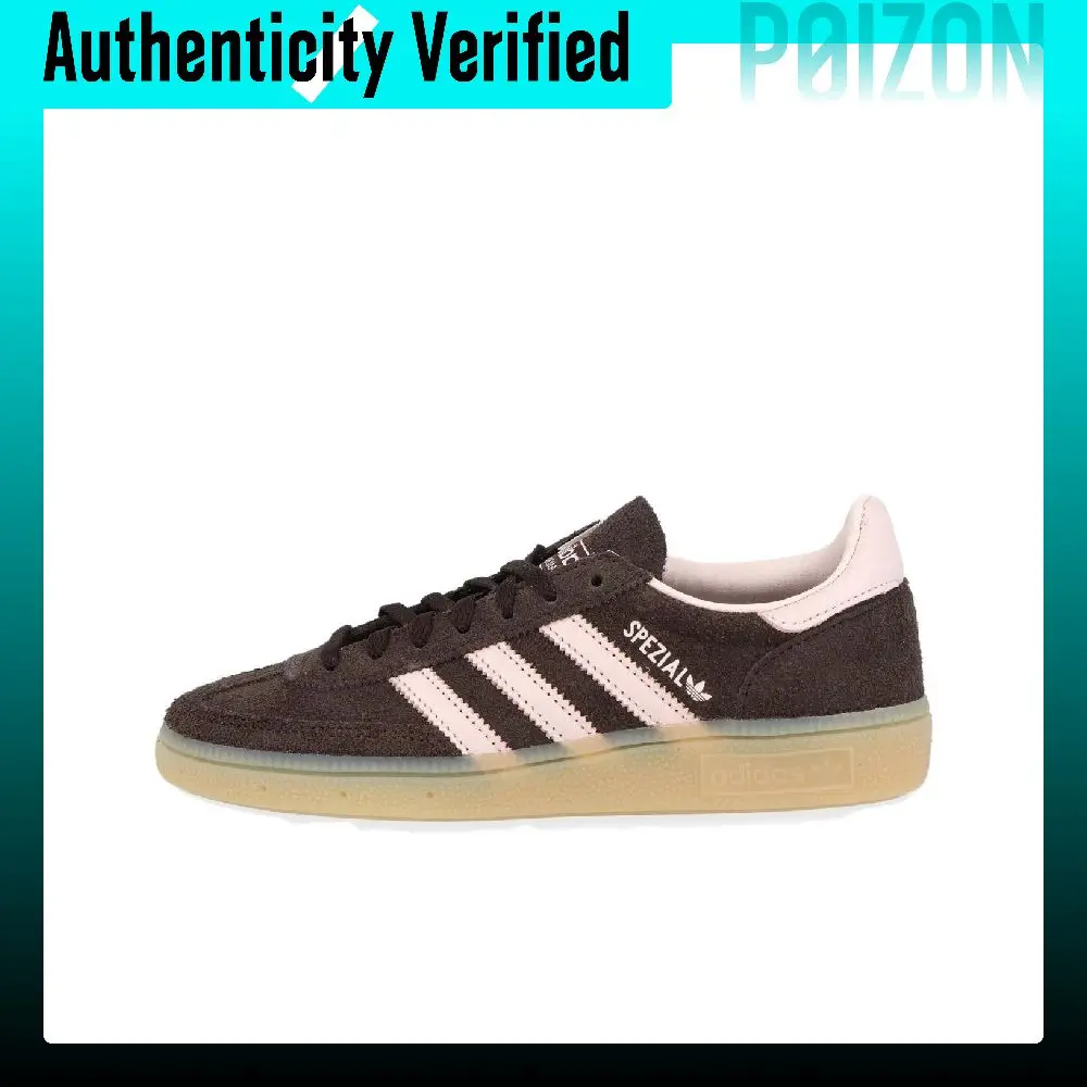 Adidas Originals HANDBALL SPEZIAL Leather, Suede German Army Trainers Women's Brown IH1507
