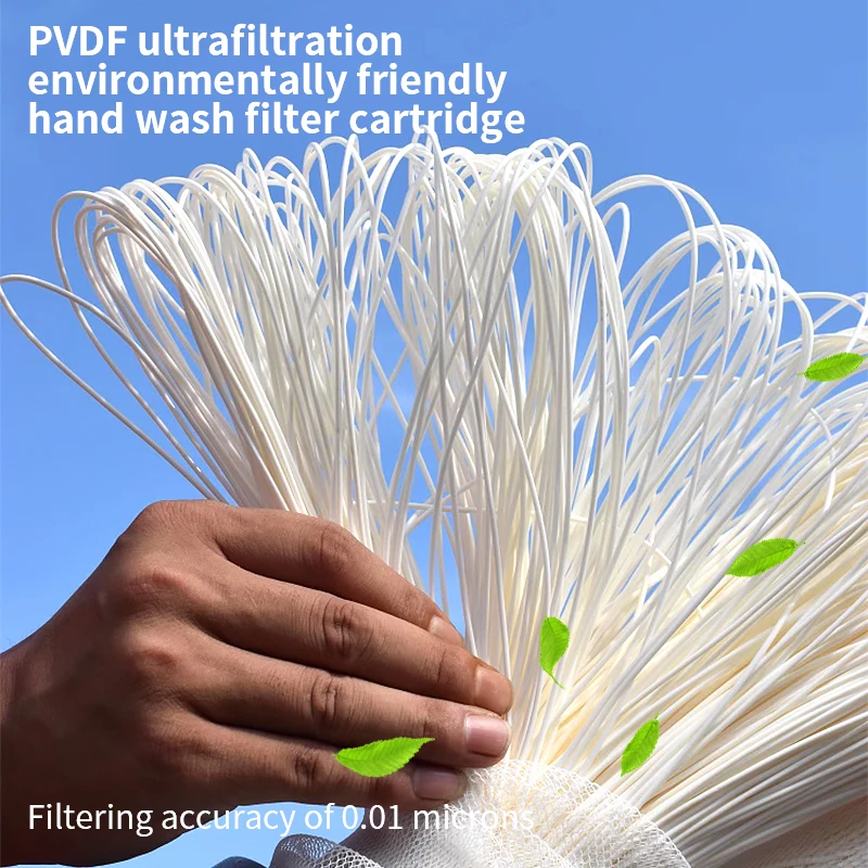 

Оригинальный фильтрующий элемент PVDF для ручной стирки, ультрафильтрационная мембрана, очиститель воды, центральные очистители воды, УФ-фильтрующий элемент
