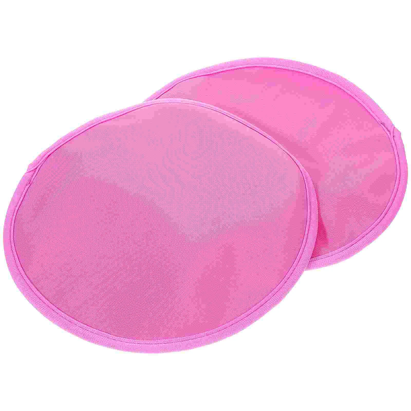 

2 Pcs Castor Oil Leak-proof Washable Nursing Auxiliary Breast Pad Package 2pcs (purple) Compress Wrap Reusable Practical