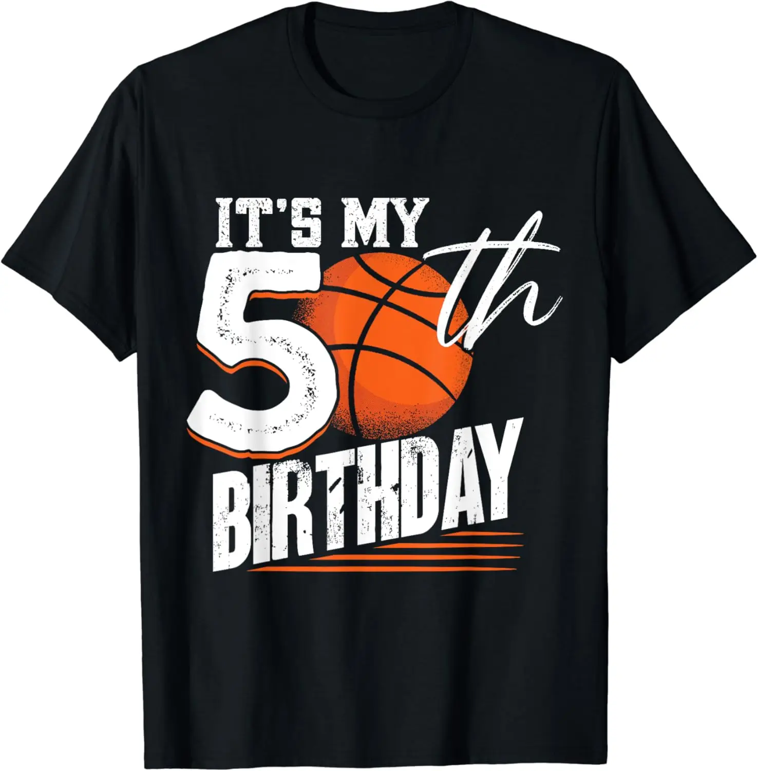 

50 Years Old Vintage Basketball 50th Birthday T-Shirt