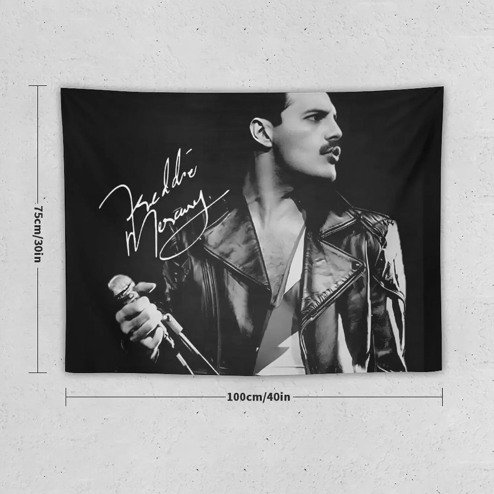 Freddie autograph Tapestry Decor For Room Room Decor Tapestry