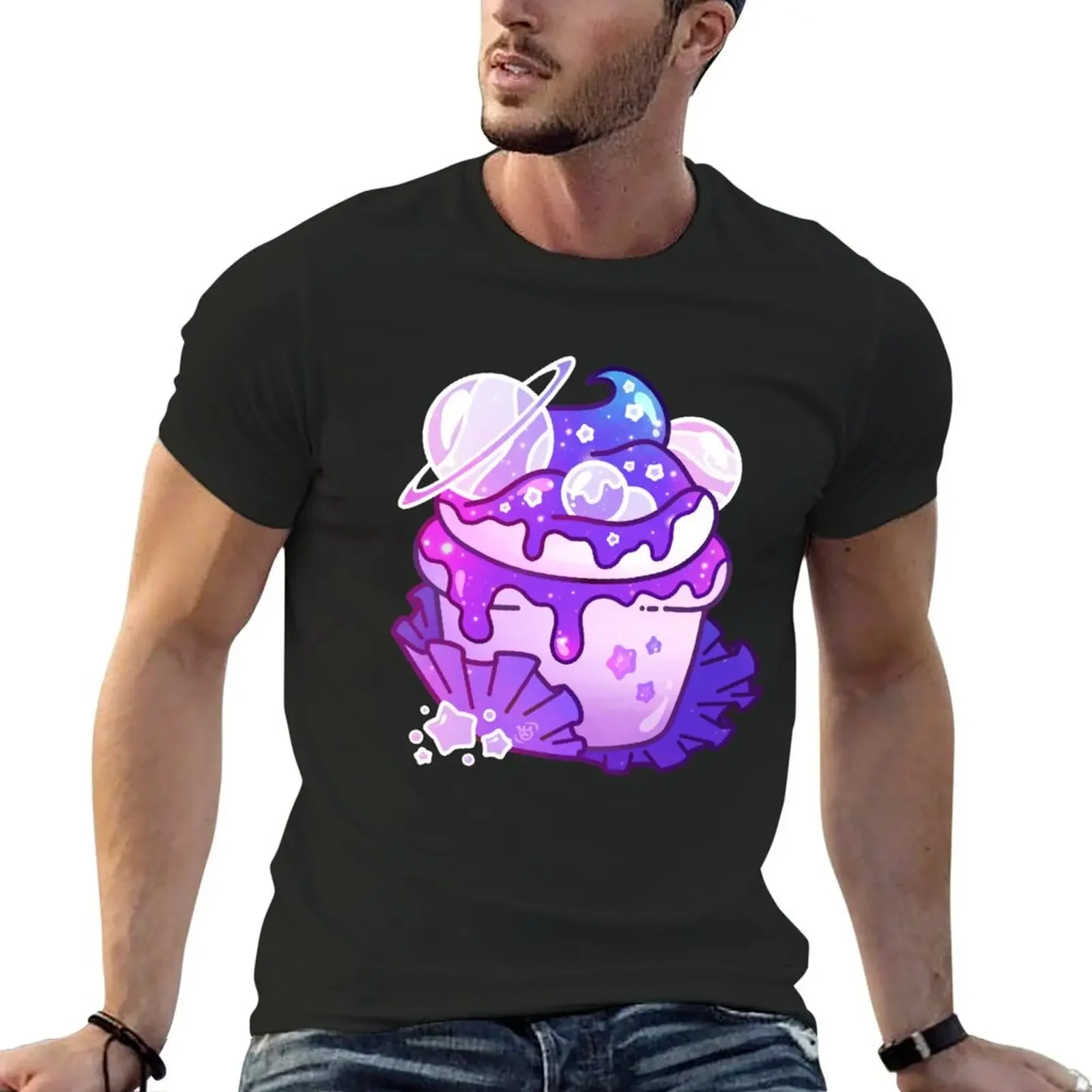 

Pastel Galaxy Cupcake T-Shirt graphic t shirt vintage tees designer t shirt men