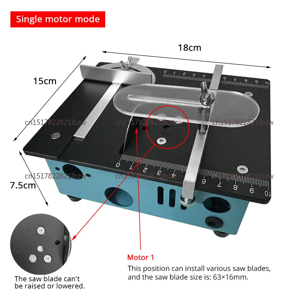 110v-220v Multifunctional Mini Table Saw Electric Desktop Saws Small Household DIY Cutting Tool Woodworking Bench Lathe Machine