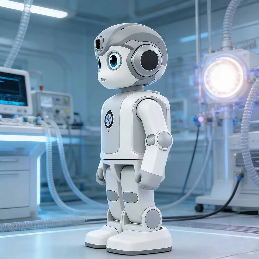 AI Intelligent Educational Robot Child Companion Humanoid Robot Capable Conversation Toy Function Wi-Fi