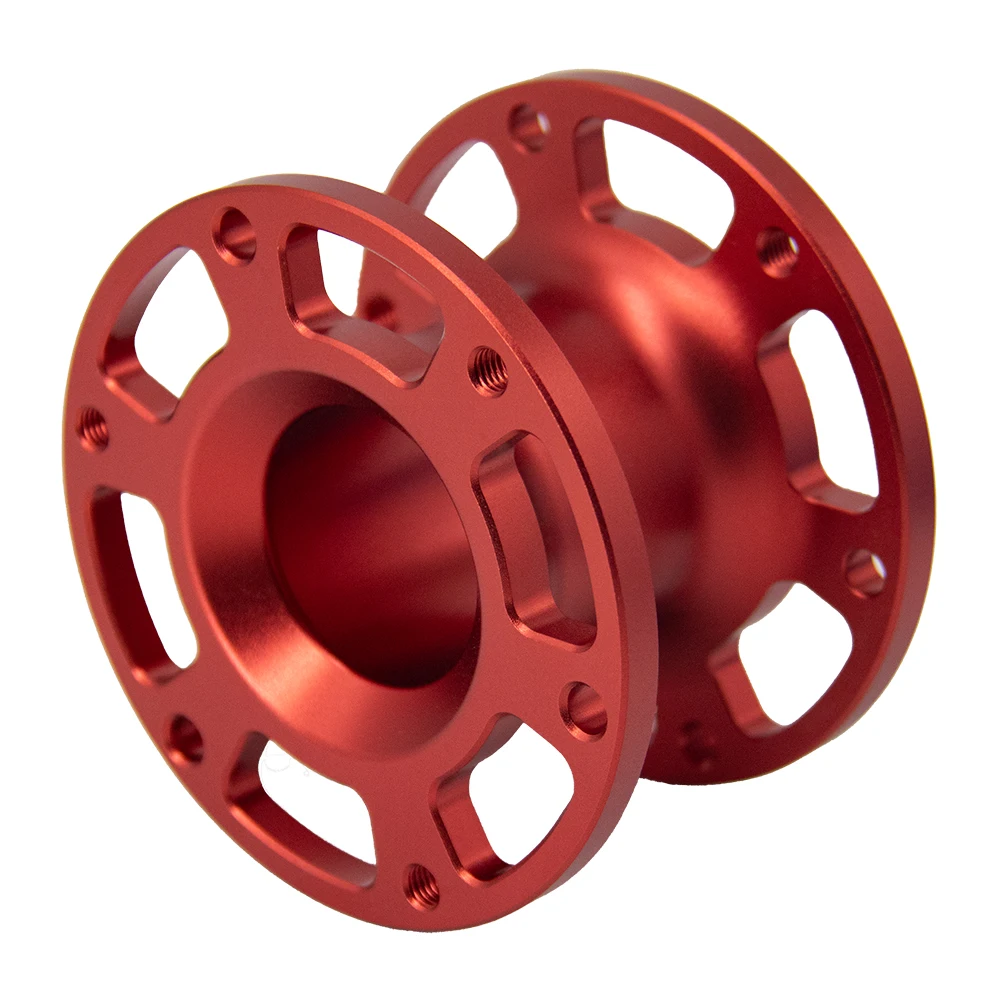 Simube Steering Wheel Spacers With 70 mm Bolt Pattern, Featuring CNC Machining and Anodized