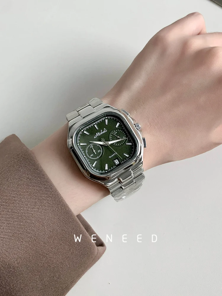 

2026 Новые женские часы, легкие роскошные, модные, простые, элитные, элегантные, наручные часы с квадратным циферблатом для женщин