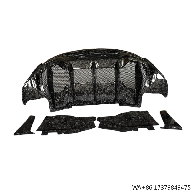 

Used for Mclaren 570 570s 540 Upgraded 600LT Forged Carbon Fiber Rear Bumper Rear Spoiler Body Kit