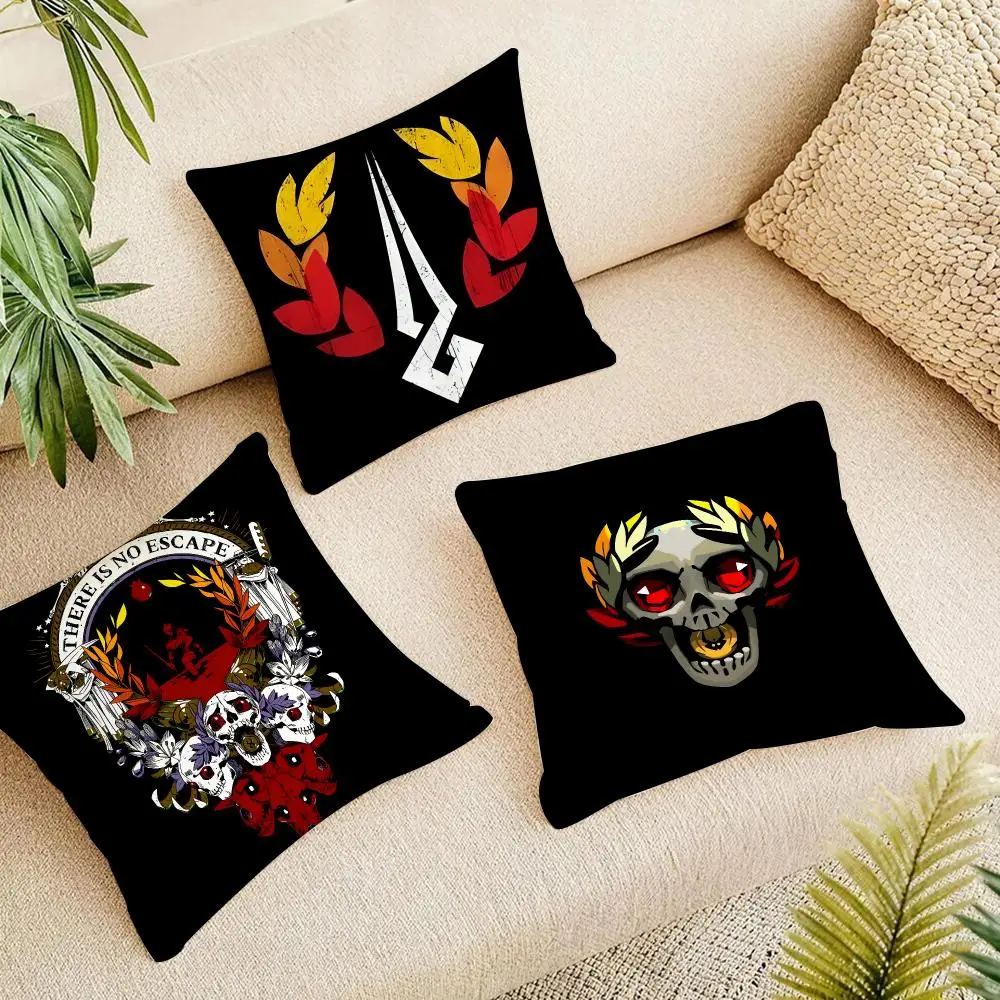 Video Game H-Hades Il Cushion Cover Organic Linen Square Pillow Case Durable Non-Allergenic And Kind To Skin