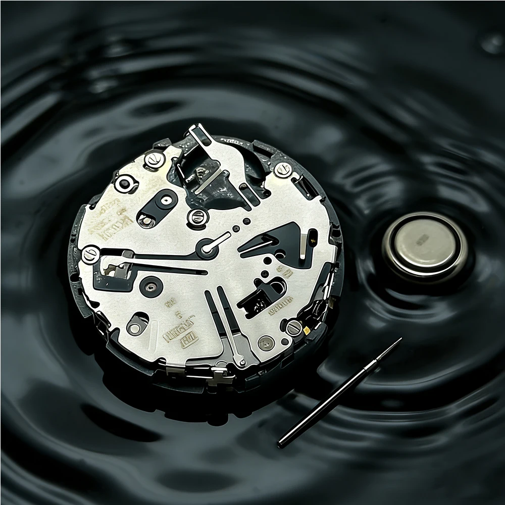 

Japan Genuine VK63A Quartz Chronograph Movement with Battery Original Mechanism Compatible with Mod Replace Watch Mech
