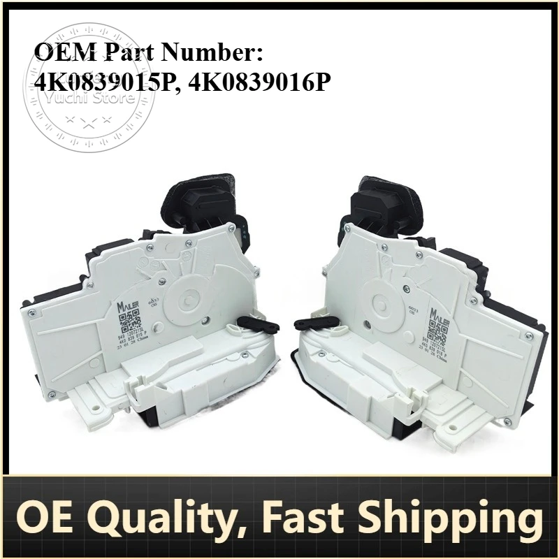 

P/N: 4K0839015P, 4K0839016P - Left/Rear Door Lock Actuator for Audi A6, S6, A7, Q8