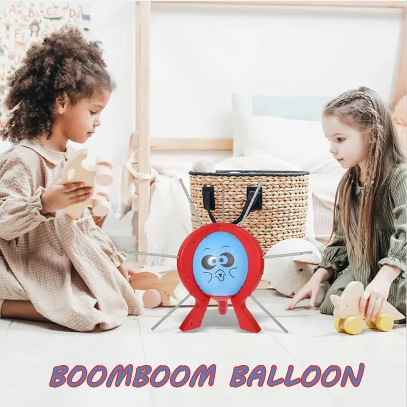 Kids Balloon Popping Game Balloons Exploding Party Big Adventure Toy Social Board Games Sticks For Family Fun Game Children Gift