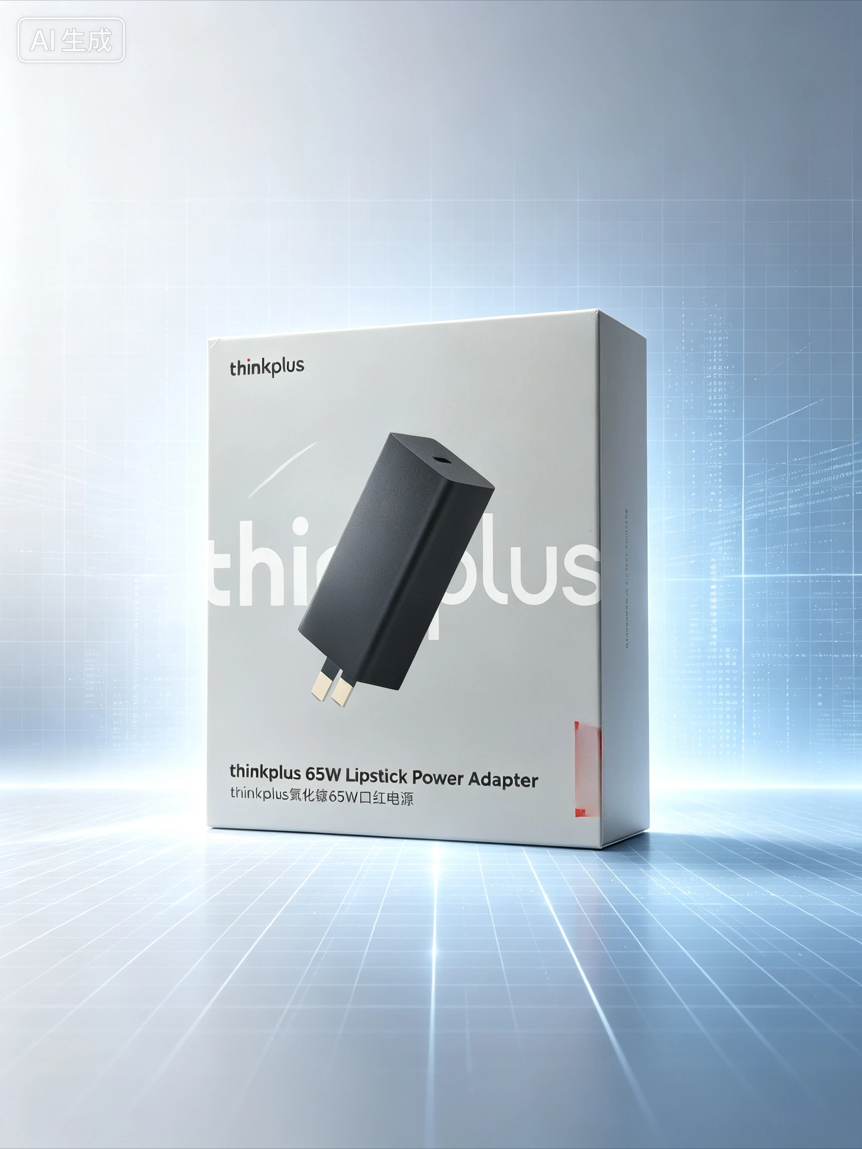 For Thinkplus 65W GaN Charger, Type‑C Power Adapter For Phone Tablet Laptop