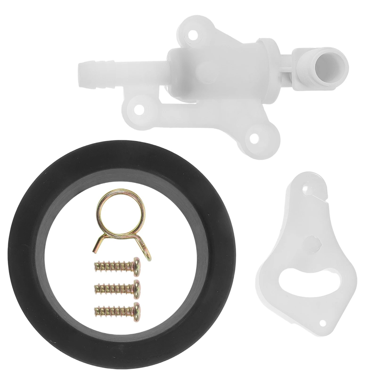 

Toilet Water Module Assembly Compatible Durable Materials Easy Installation Complete Kit Waste Ball Parts Repair
