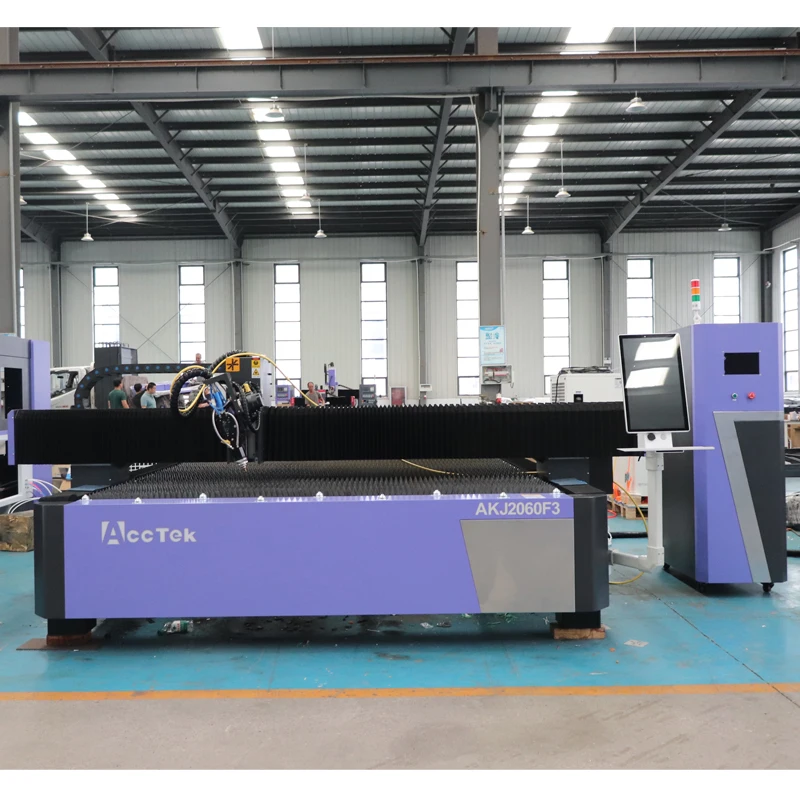 Laser Cutting Machine 6025 Stainless Steel Iron Bevel 12KW Fiber Laser Cutting Machine For Metal