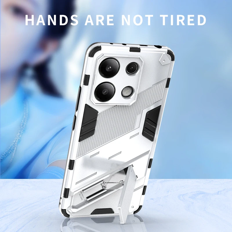 حافظة Ypm5 مقاومة للصدمات لهاتف XiaomiRedmiNote 13 Pro Plus A3 13C POCOM6 Pro F5 F6 X5 X6 M5 M5S C65 غطاء هاتف حماية درع خلفي Coque #3