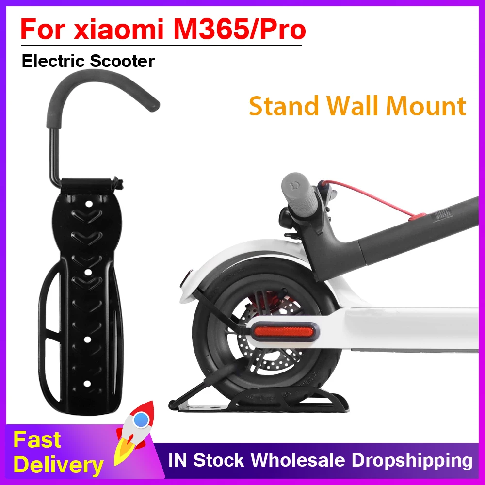 Bike Wall Mount Hanger  For Xiaomi M365 Pro Pro 2 1s Wall Stand Holder Steel Powerful Load Electric Scooter Mounted Rack Stands