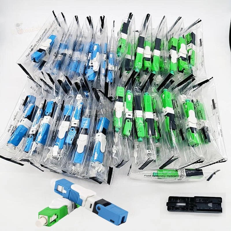 ESC250D FTTH SC UPC Optical Fibre Quick Connector SC FTTH Fiber Optic Fast Connector Embedded 100% Original