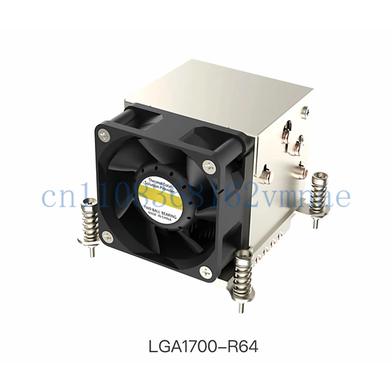 Server CPU Cooler 4 Heatpipes Workstation Radiator Computer Cooling Fan For Intel LGA2011 1700 115X AMD AM4