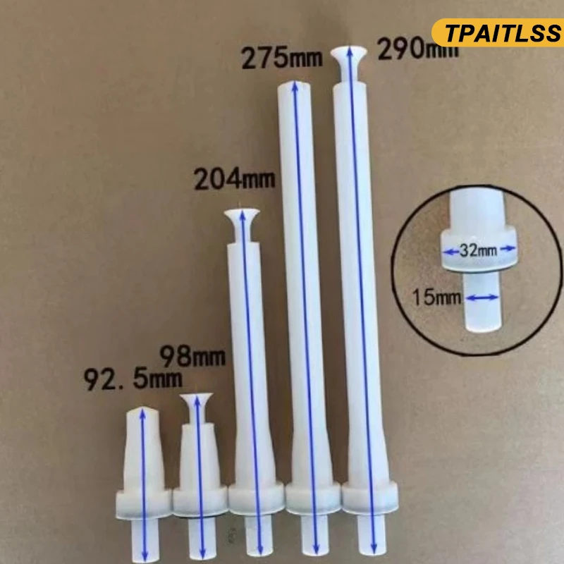 Tpaitlss 2 шт., порошковый электростатический пистолет-распылитель, электрическая игла, плоская насадка, головка пистолета, длинный стержень для G M03