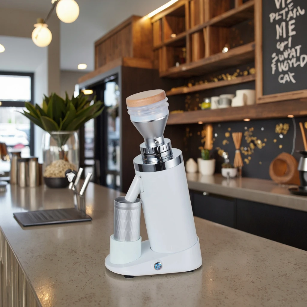 Automatic Coffee Bean Grinder DF64 Single Dose Flat Burr Coffee Grinder 64mm Coffee Grinder Machine