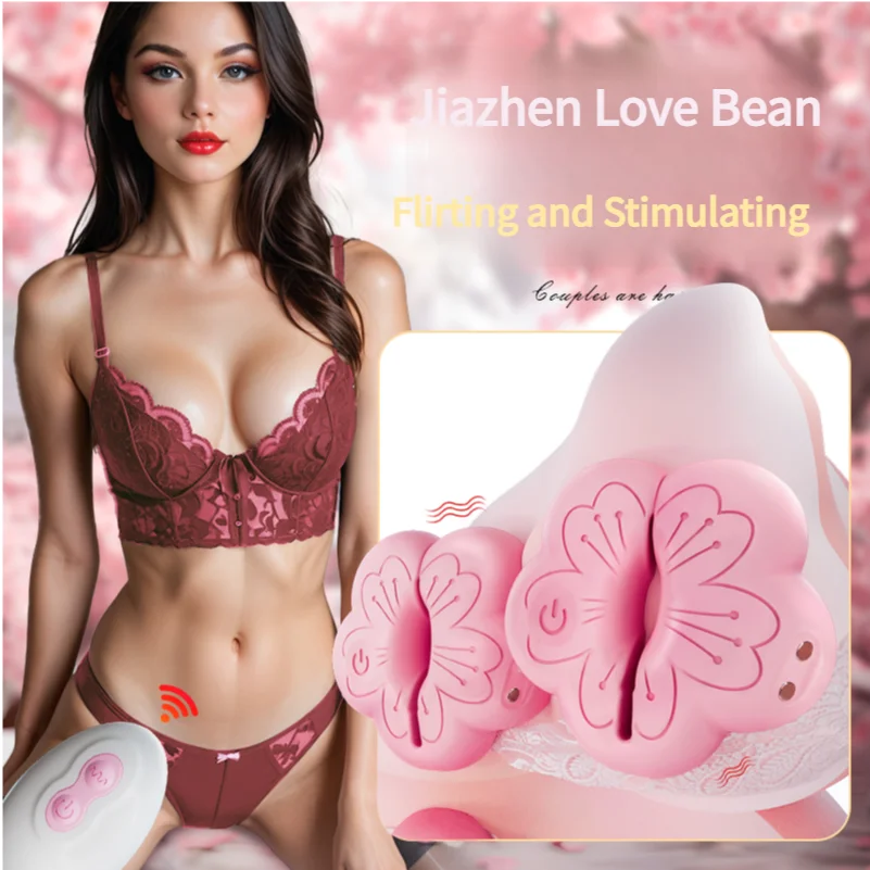 لاسلكي أنثى الثدي هزاز G بقعة تحفيز قابل للتعديل 10 طرق مقاوم للماء زهر الخوخ الحلمة كليب الاستمناء الجنس لعب #1