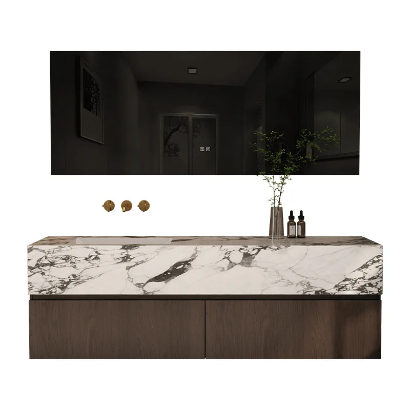 

Integrated basin, bathroom cabinet, toilet, washstand, hand washing.