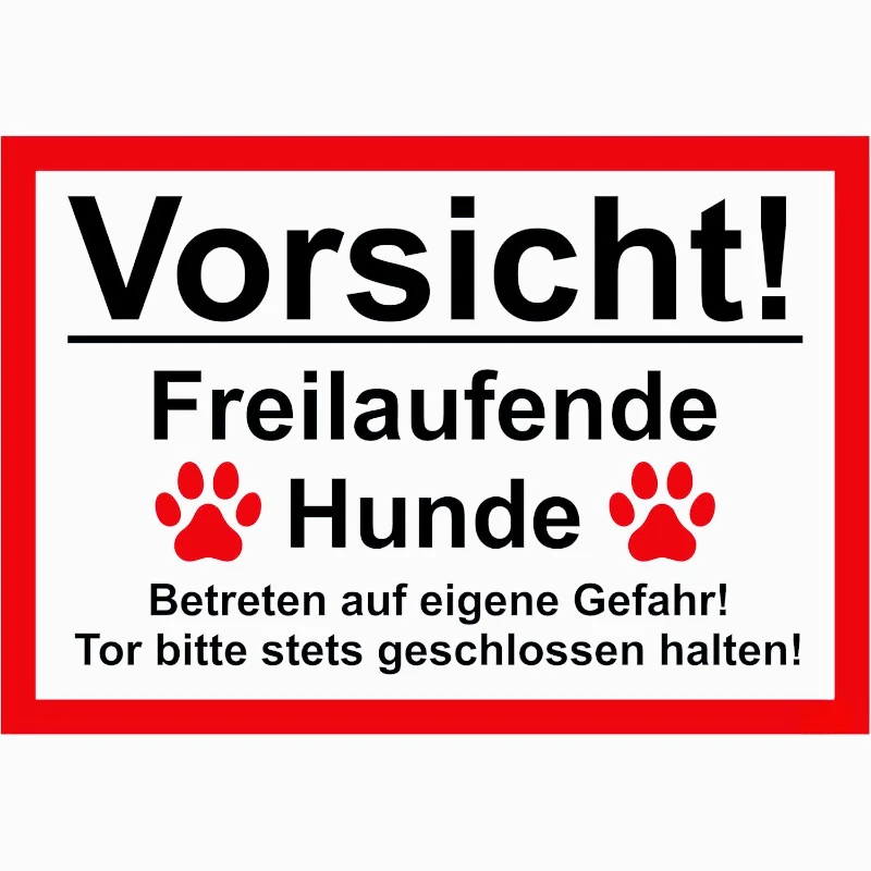 سيارة الديكور ملصق لاصق لامع ورائع خنق الحذر Freilaufende Hunde ملصق 13 سنتيمتر PVC KK #1