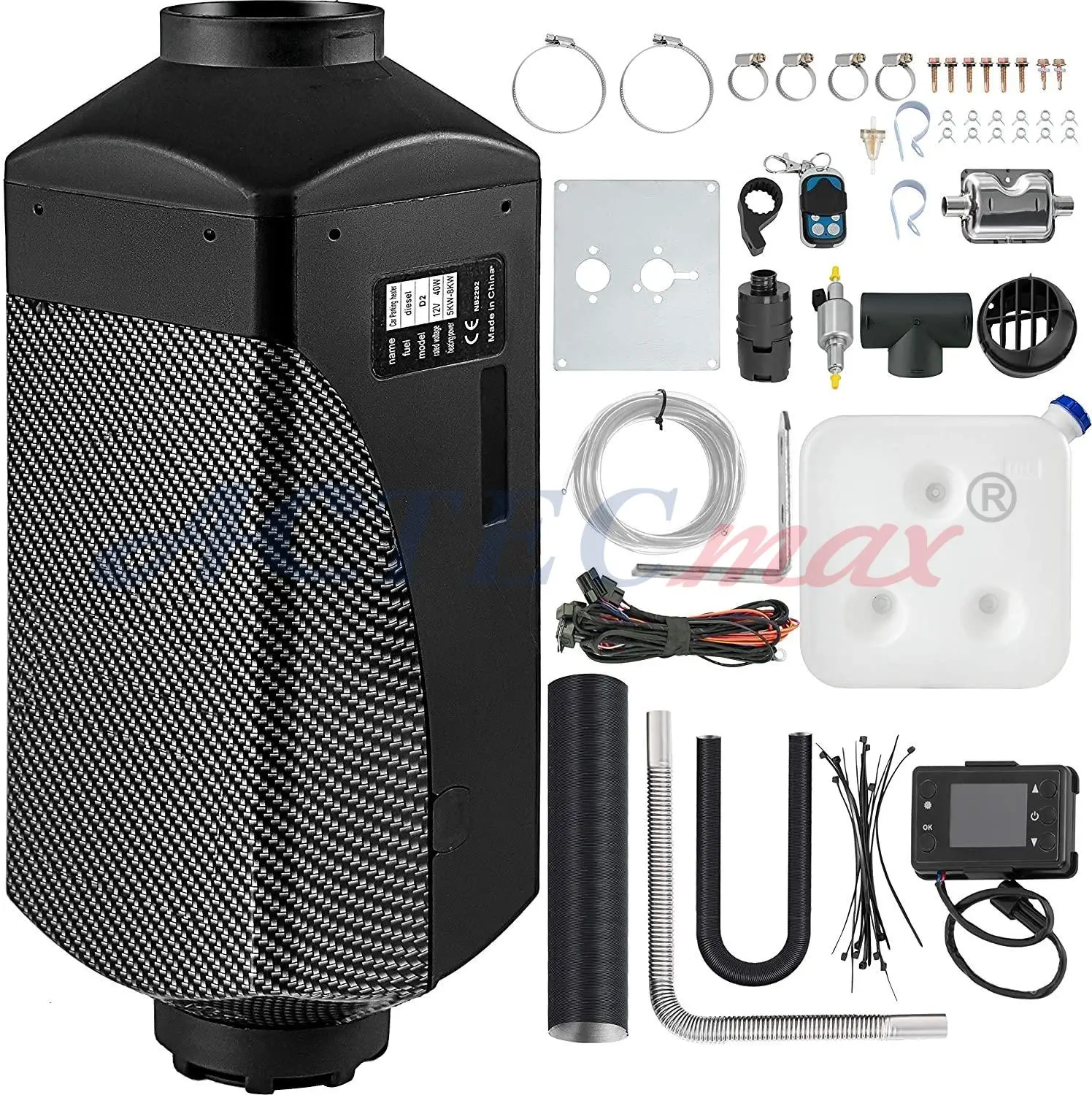 

Портативная дизельная машина 5 кВт с разделенным нагревом AC.157.107 Автомобильный стояночный обогреватель с воздушным подогревом и нейлоновым пластиковым корпусом