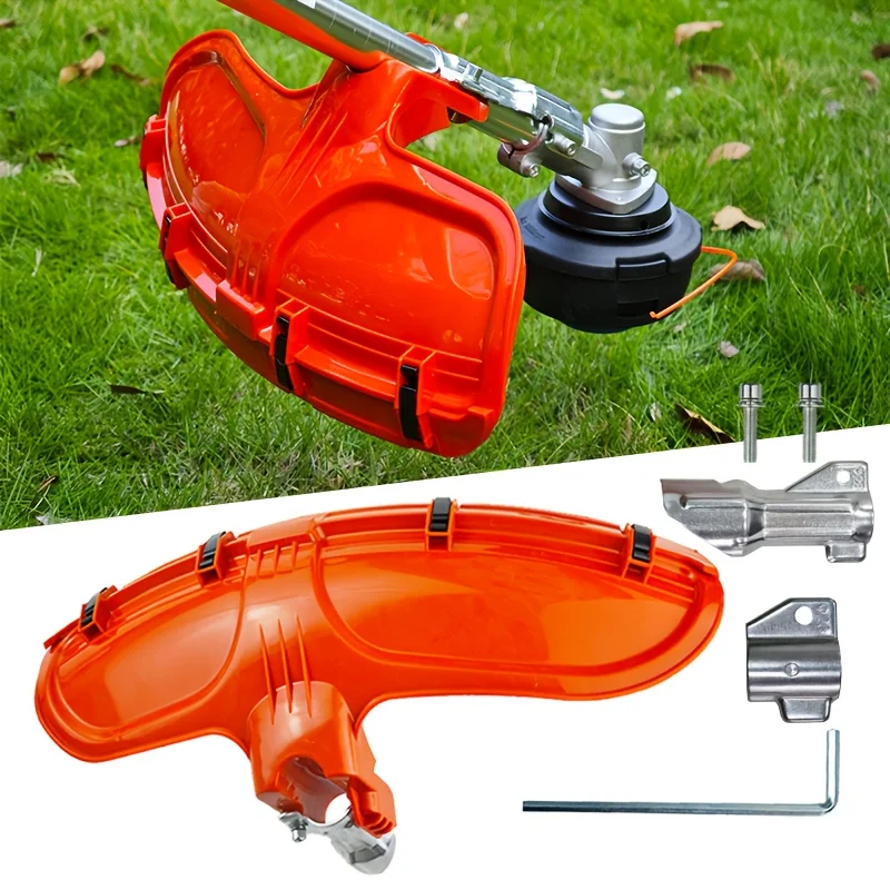 

Защитный кожух для газонокосилки (1 шт.) - прочный пластиковый защитный чехол, 28 мм/1,1 дюйма, прочная пластиковая сменная крышка, инструмент для стрижки газонов |