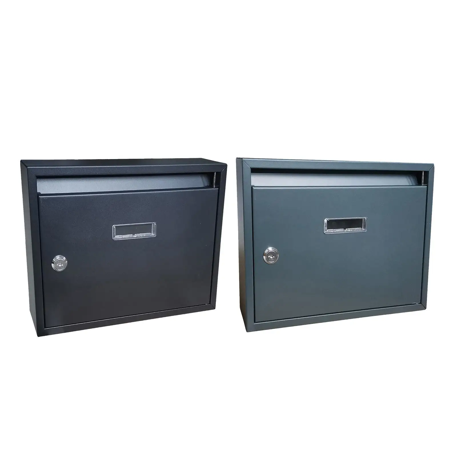 Combination Locking Mailbox Wall Mounted Deposit Suggestion Drop Box Secured