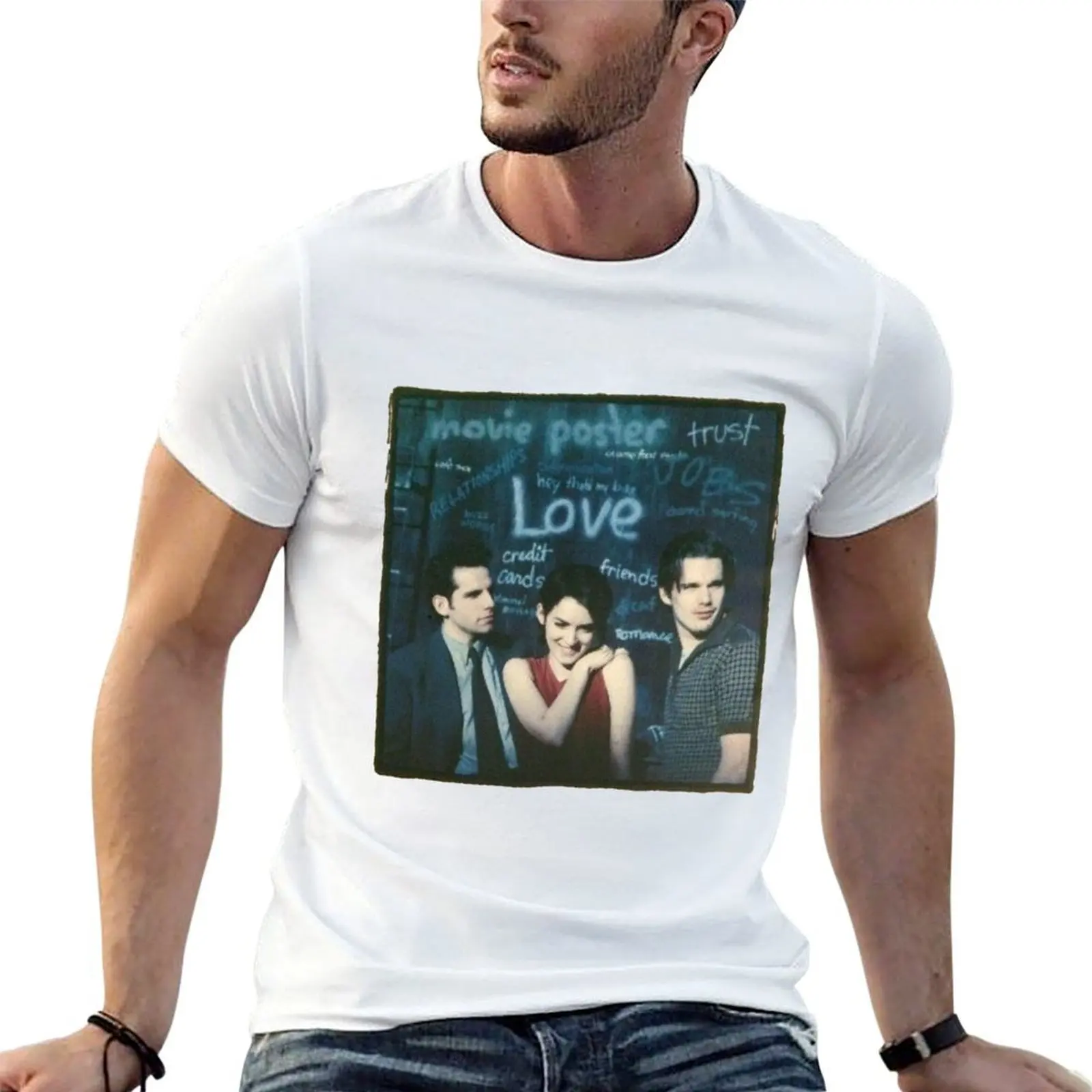 Reailty Bites Square T-Shirt t shirts for man graphic vintage t shirts for man cotton t shirts for man graphic tees T-shirt