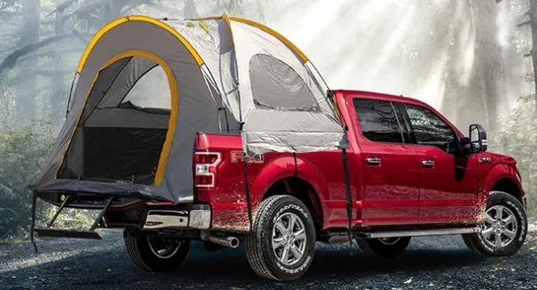 خيمة شاحنة صغيرة، سقف سريع، خيمة خلفية للسيارة، ثلاثة أحجام، خيمة بيك اب خارجية للسفر والنوم