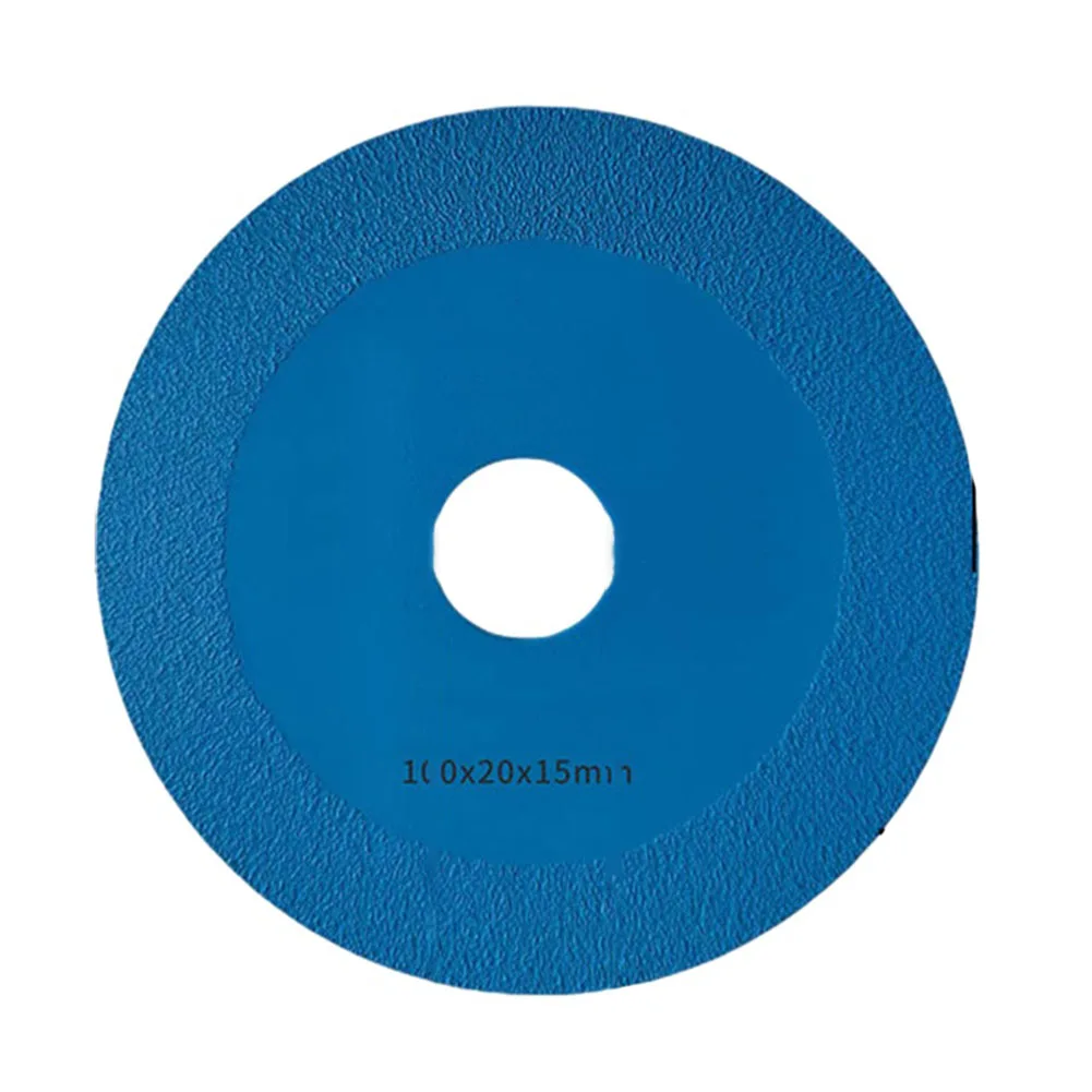 High Temperature Resistant Diamond Cutting Blade 100mm Saw Blade for Angle Grinder Smooth Cuts on Glass Jade and Ceramics