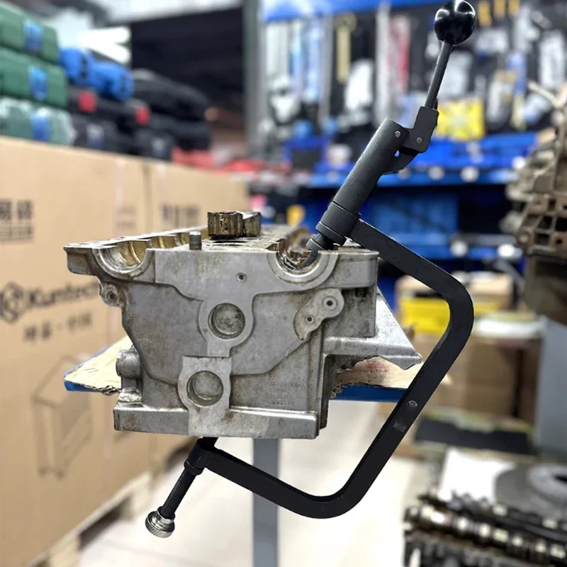 

Non Detachable Universal Valve Spring Compressor, Quick Compression Spring Installation, Valve Lock Plate, Valve Top Clamp