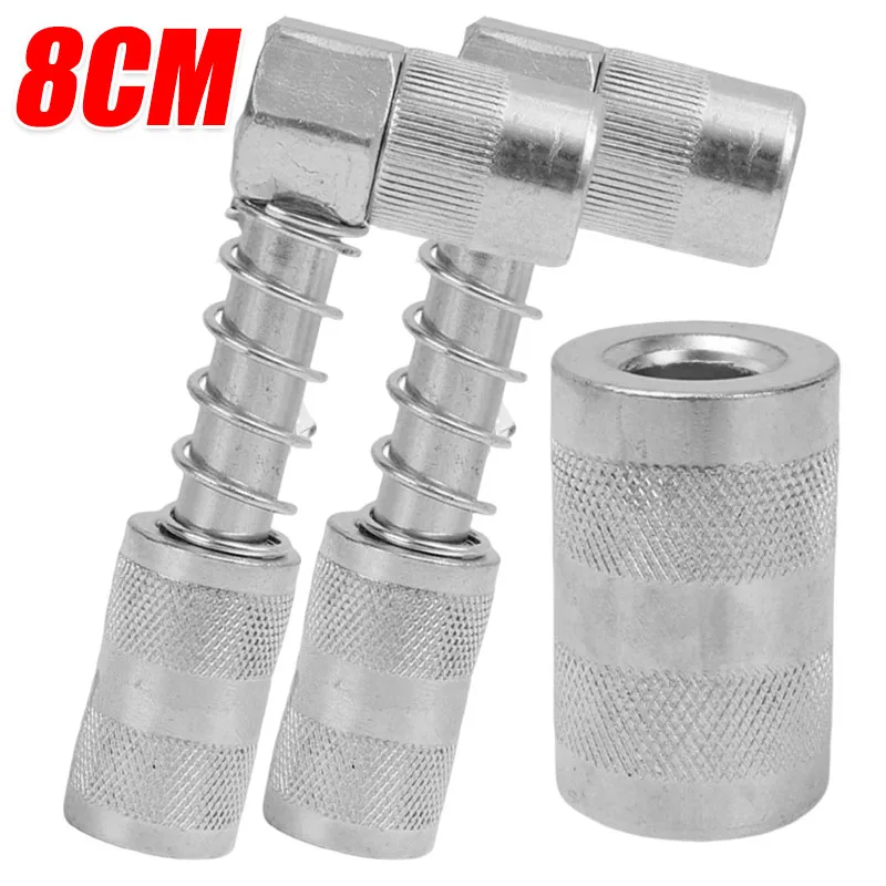 

Сопло для смазочного масла, 90-градусный оцинкованный соединитель для смазочного сопла с головкой из углеродистой стали для обслуживания автомобильных машин