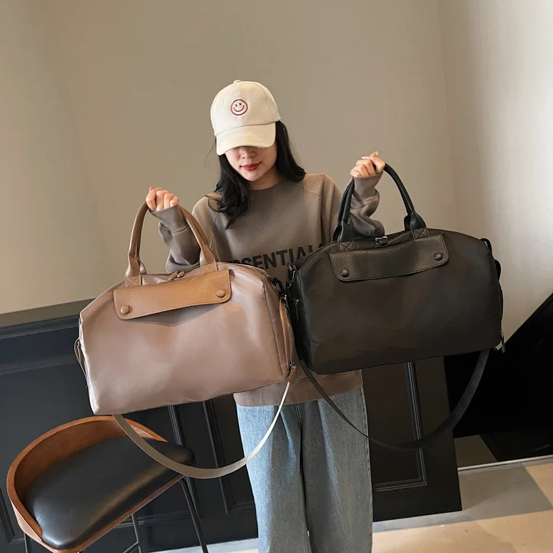 

Multi-functional large-capacity luggage new fashion lightweight travel bag independent shoe warehouse sports fitness bag