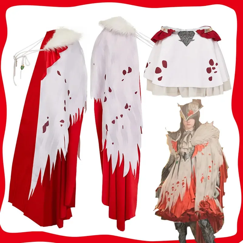 

Cos Lala Barina Косплей Взрослый Фэнтезийный Плащ Юбка Костюм 2025 Аниме Игры Монстр Маскировка Наряды Хэллоуин Карнавальный Костюм Партии