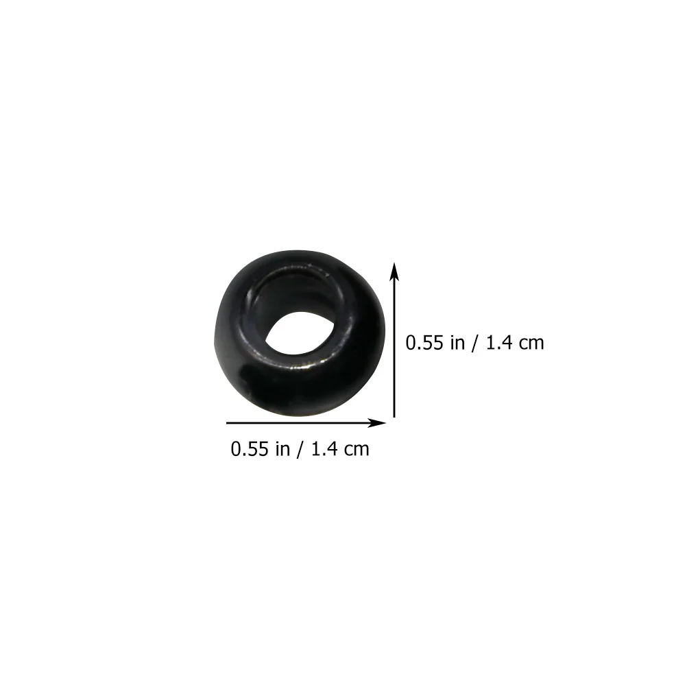 

240pcs Rings Hair Beads Hollow Dreadlocks Reggae Decorative Plastic DIY Necklace Bracelet Jewelry Hair Accessories