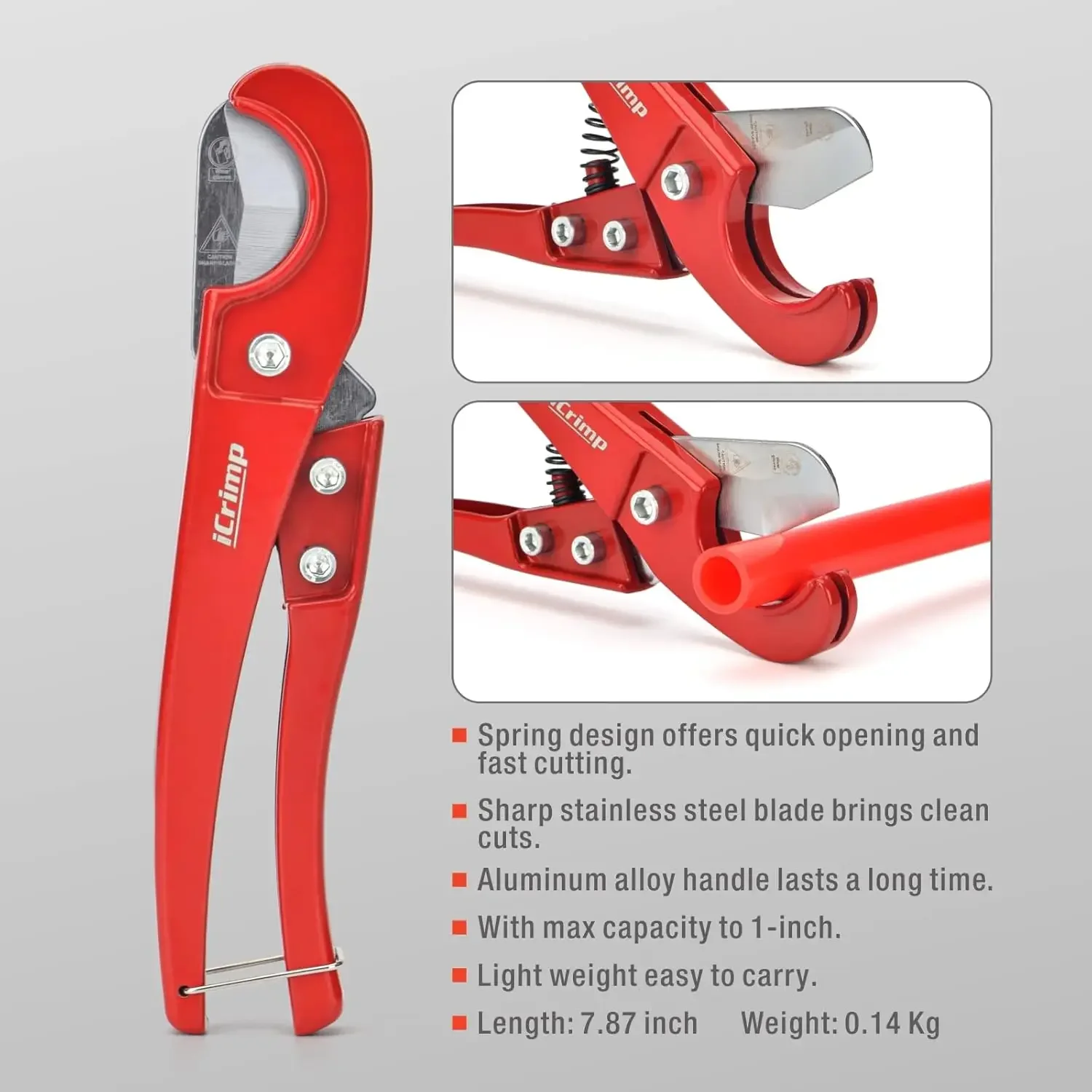 Imagem -06 - Cobre Anéis Pipe Crimper Conjunto com Cortador Cabeça de Ângulo F1807 Pipe Crimping Tool