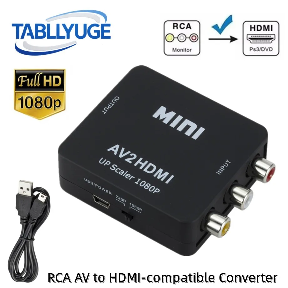 Rca Av To Hdmi-Comp…