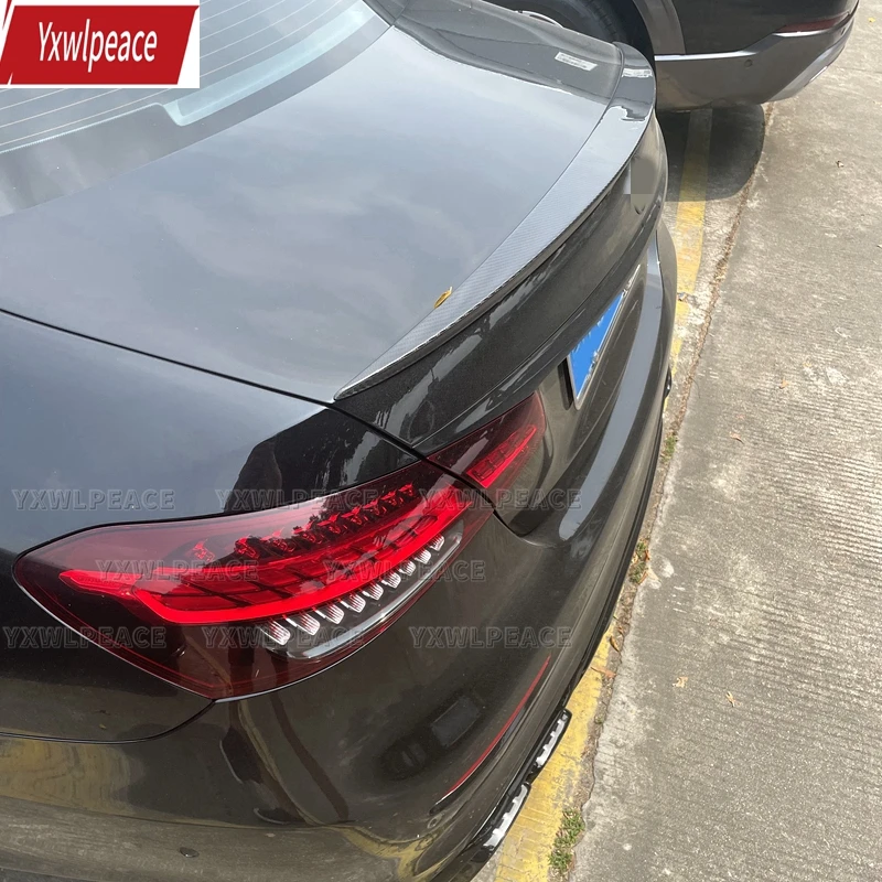 

AMG Style Carbon Fiber Rear Trunk Lip Spoiler Wings For Mercedes Benz E-Class 4 Door 2016-2022 W213 E200 E260 E300