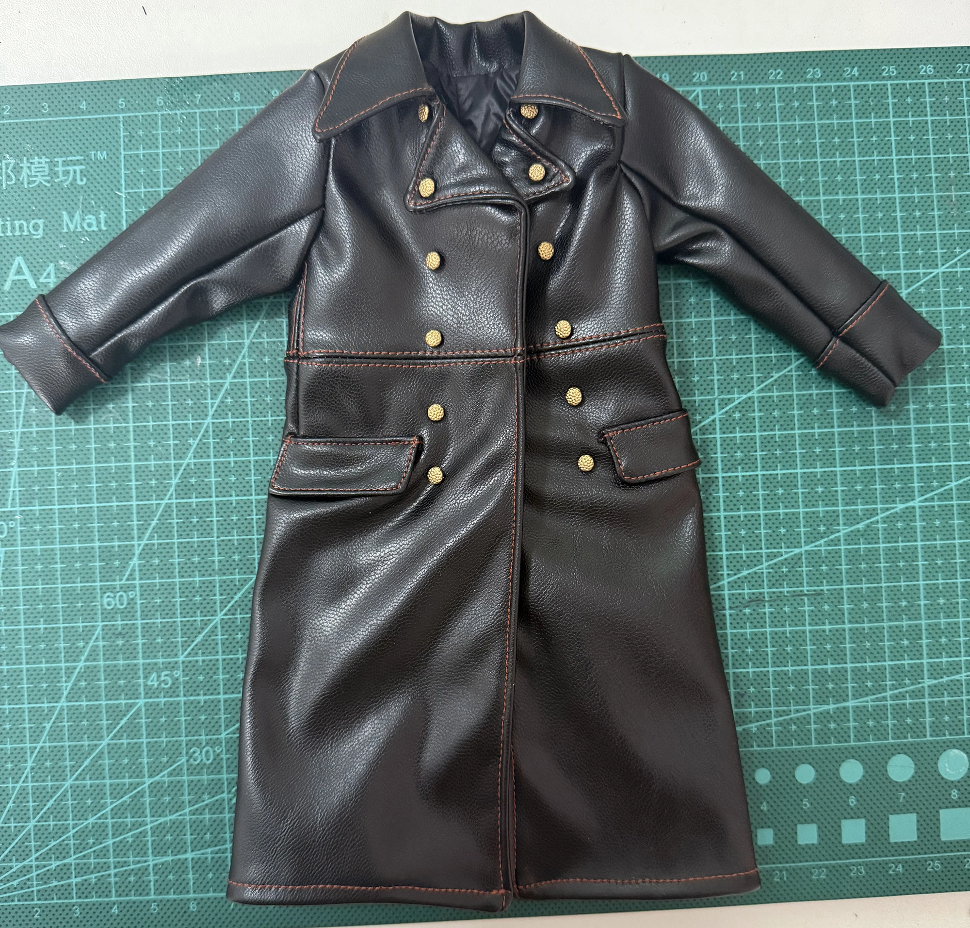 GM640 1/6 Scale male dolls clothes leather coat  fit 12'' action figure body model