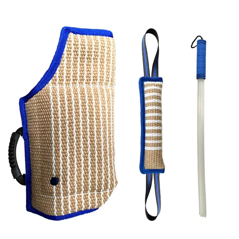 

Professional Puppy Training Bite Cover, Dog Target Bite Cover Device with Handle for Training Working Dogs