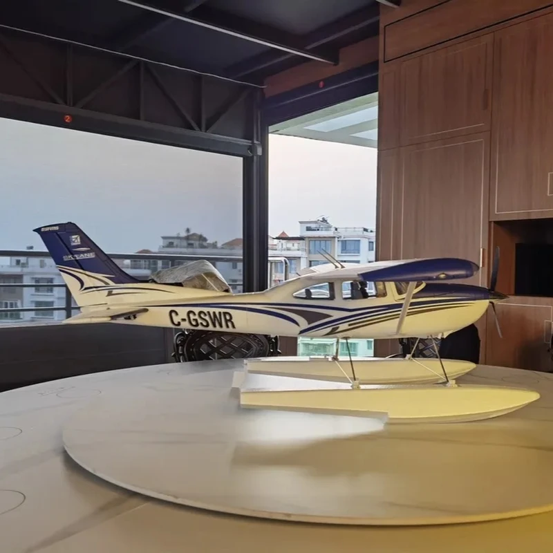 Fms Rc 182-afstandsbediening elektrisch vliegtuigmodel Geavanceerde trainingsvliegtuigspeelgoed voor beginnende lucht- en ruimtevaart Vaste vleugel