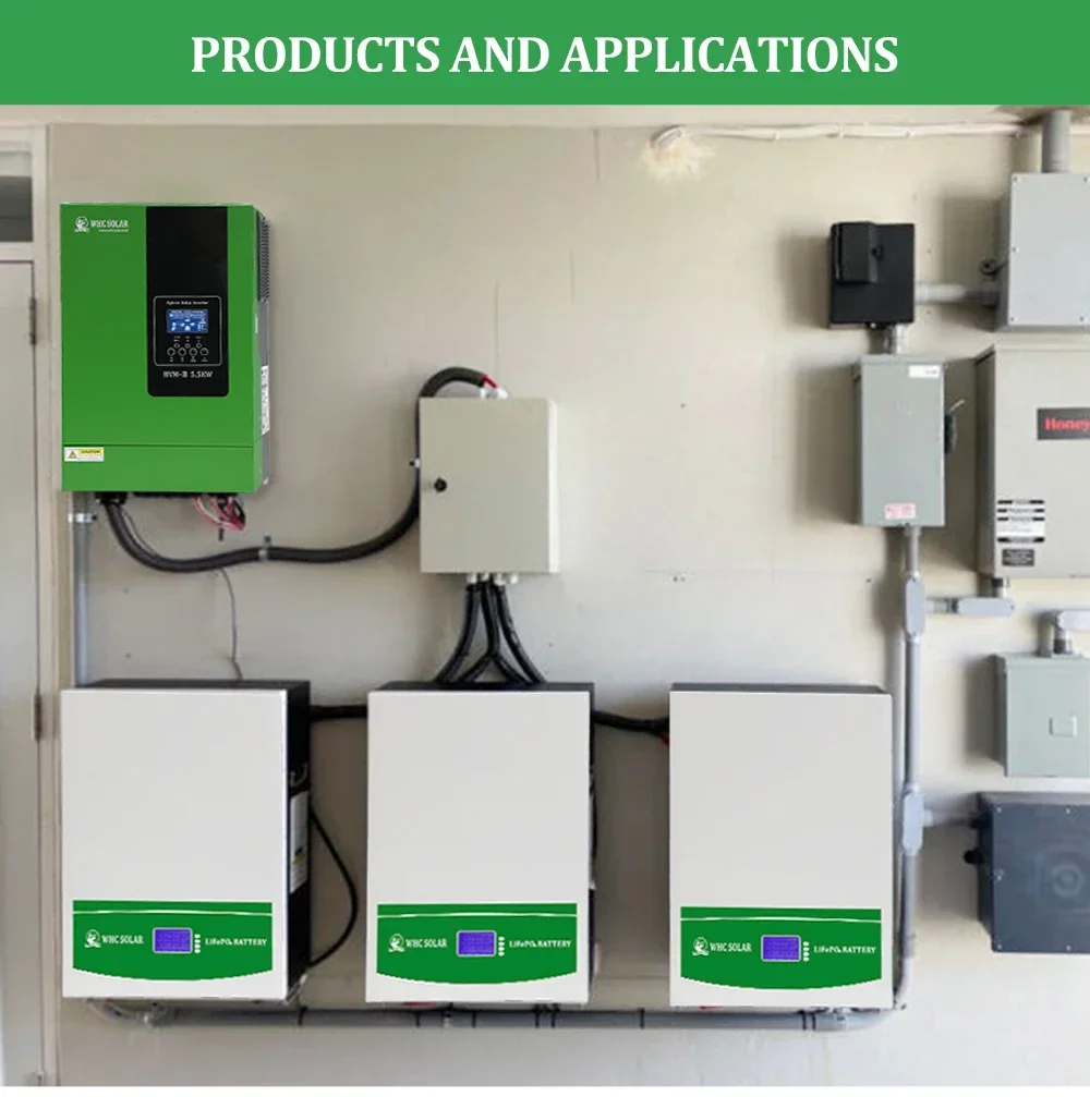 Inversor solar híbrido de preço de atacado com controlador MPPT 3,5KW/5,5KW