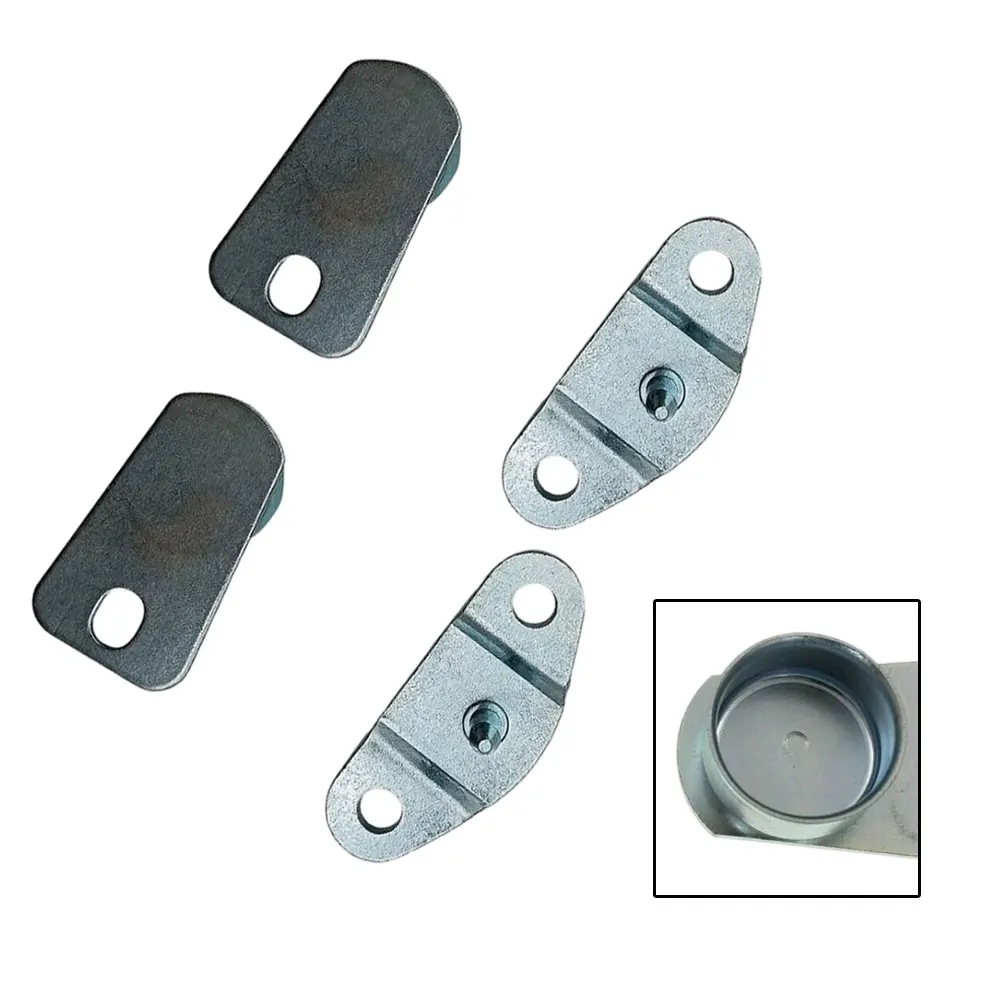 Set of 4 Tailgate Hinges for Chevrolet C1500 1988-1999 C2500 C3500 K1500 K2500 K3500 C1500 C2500 C3500 1988 to 2002